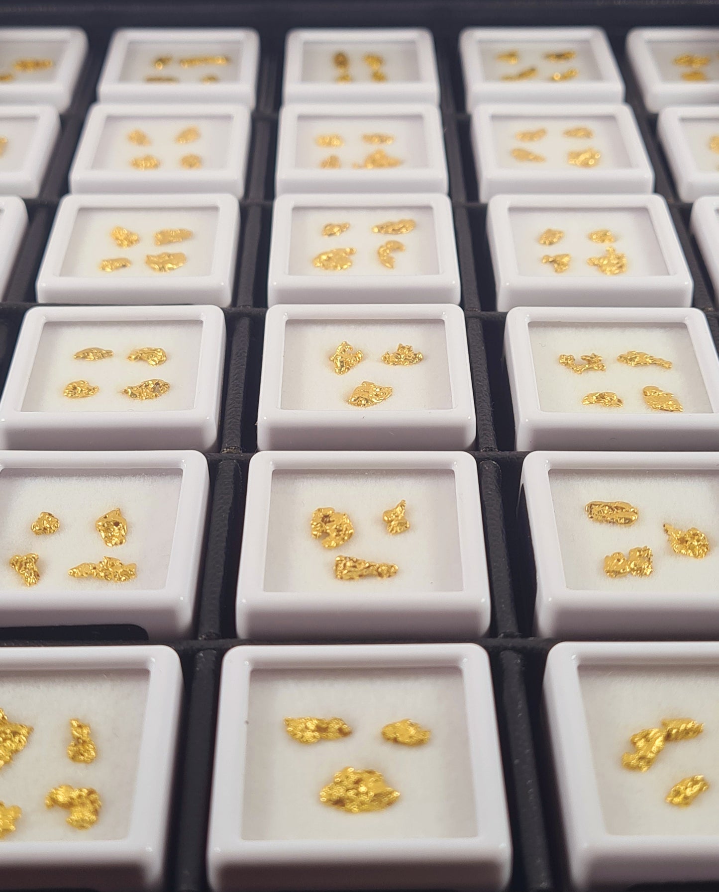 Selection of one gram natural Australian gold nugget allocations